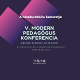 V. Modern Pedagógus Konferencia: Támogatói jegy (5 óra - 5 kredit)